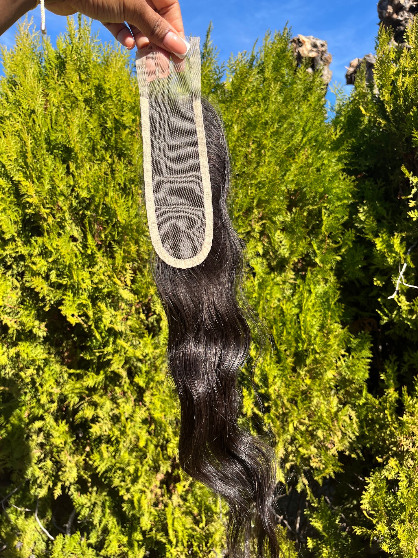 Raw Indian Wavy 2*6 Closure