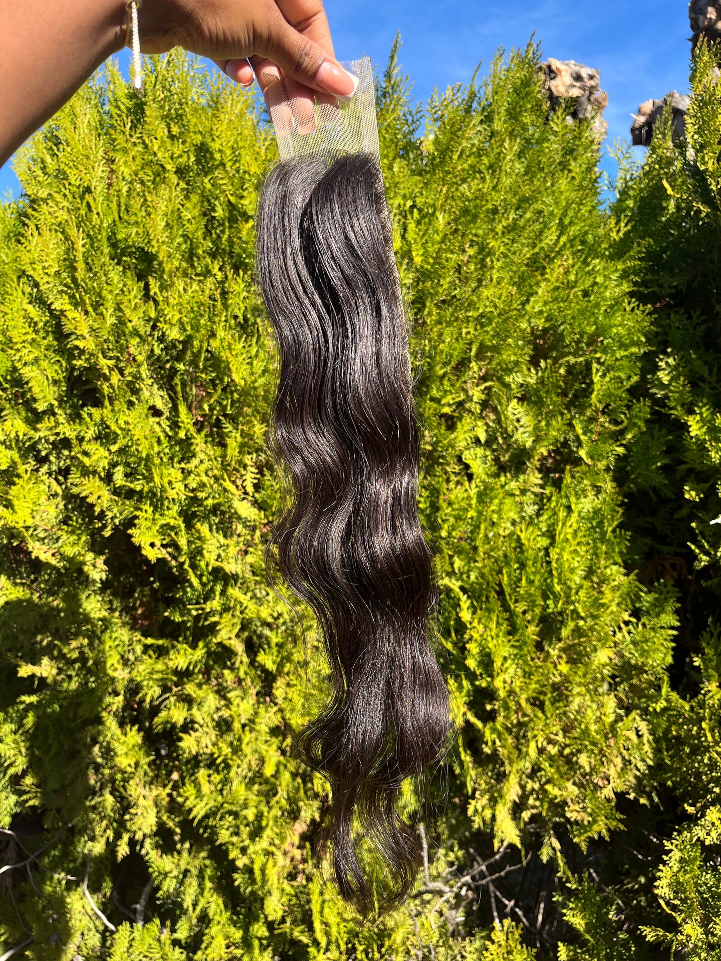 Raw Indian Wavy 2*6 Closure